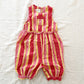 Vintage Laura Ashley Striped Baby Romper