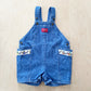 OshKosh Baseball Bear Denim Shortalls