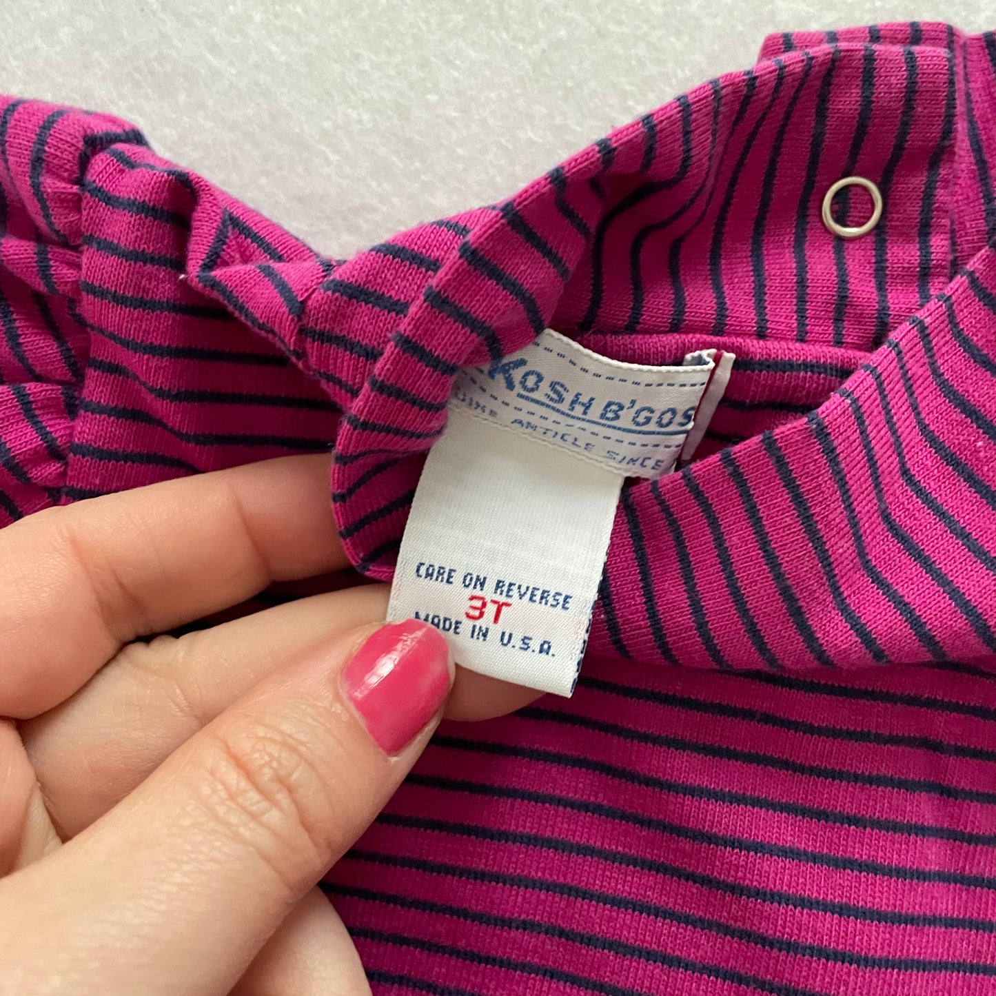 OshKosh Striped Mock Neck Shirt