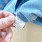Vintage OshKosh Chambray Floral Bow Back Skirtall