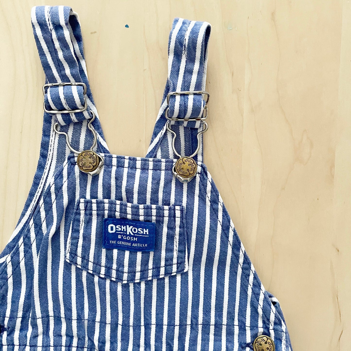 OshKosh Blue Stripe Overalls