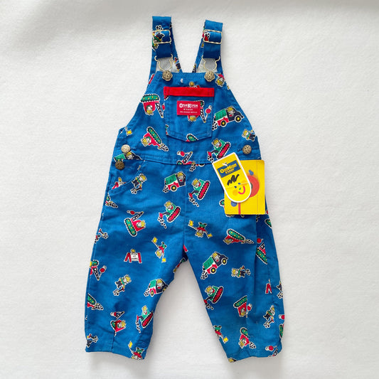 OshKosh Construction Mice Fine Cord Overalls