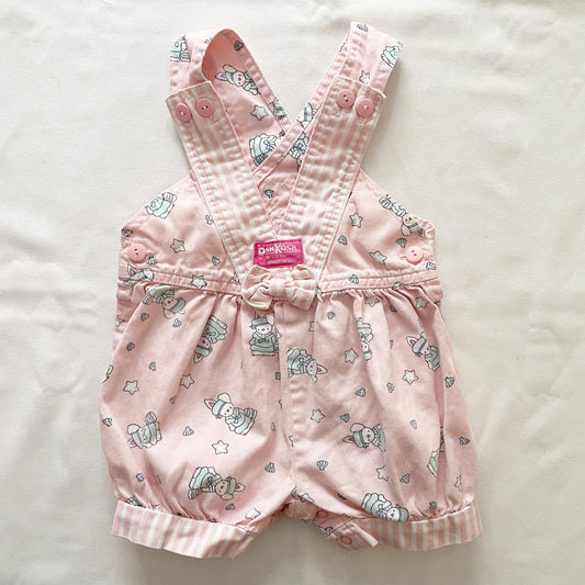 OshKosh Beach Bunny Stripe Bubble Romper
