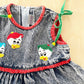 Donald and Daisy Duck Acid Wash Dress