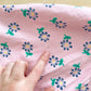 OshKosh Blue Daisy Skirtall - Yellow Clover Vintage Kids Clothes