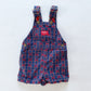 OshKosh Wagon Woven Shortalls - Yellow Clover Vintage Kids Clothes