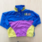OshKosh Racer Nylon Jacket - Yellow Clover Vintage Kids Clothes
