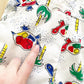 Vintage Cutecumber Beach Turtle Shortalls