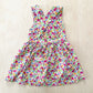 OshKosh Fruit Print Crossback Dress - Yellow Clover Vintage Kids Clothes