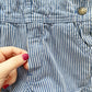 OshKosh Blue Hickory Stripe Overalls - Yellow Clover Vintage Kids Clothes