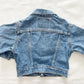 Levi’s Medium Wash Orange Tab Jacket • 3T - Yellow Clover Vintage Kids Clothes