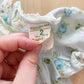 Vintage Blue Rose Floral Dress - Yellow Clover Vintage Kids Clothes