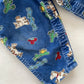 OshKosh Southwest Cowboy Overalls - Yellow Clover Vintage Kids Clothes