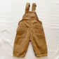Carhartt Tan Overalls • 18m - Yellow Clover Vintage Kids Clothes