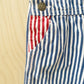 OshKosh Striped World Sweats Patch Overalls
