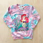 Vintage Little Mermaid Tie Dye Sweatshirt