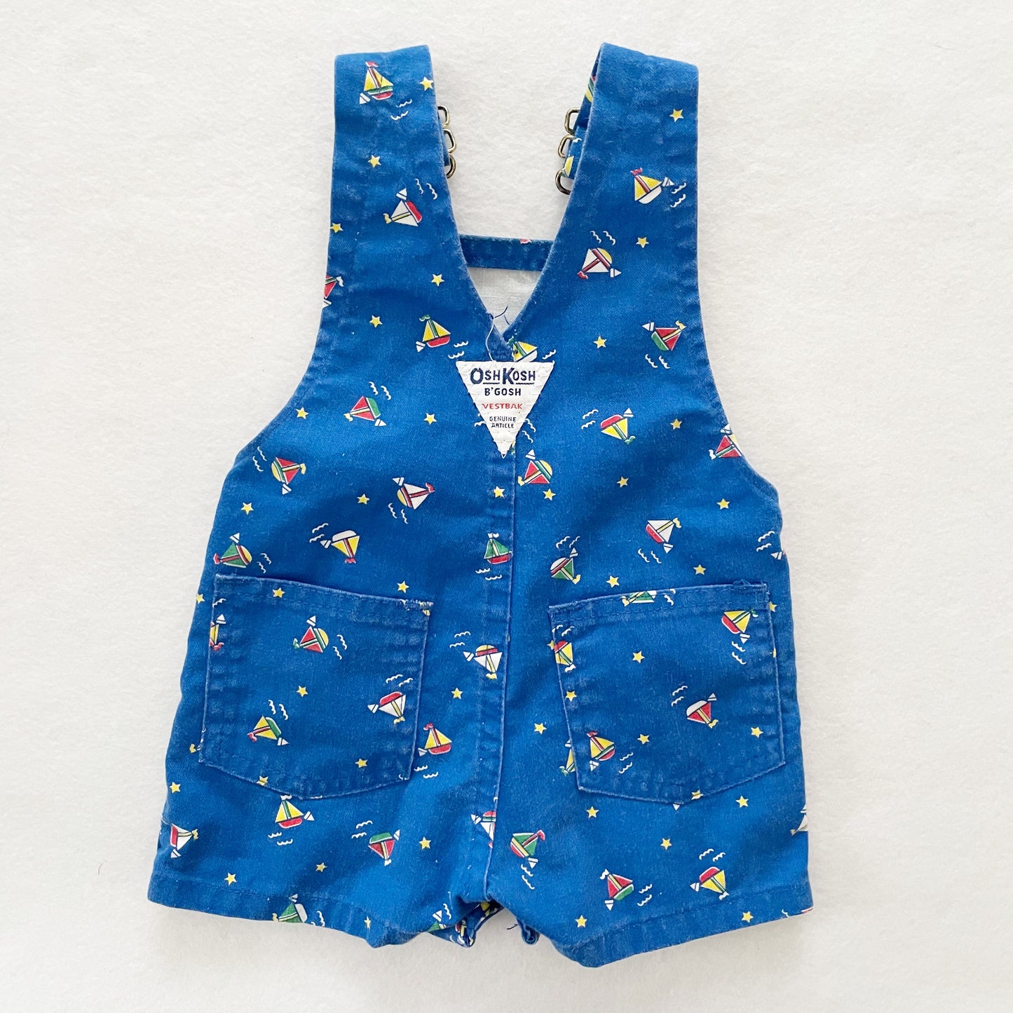 OshKosh Sailboat Shortalls