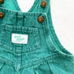 Baby B’gosh Green Stripe Bubble Overalls - Yellow Clover Vintage Kids Clothes