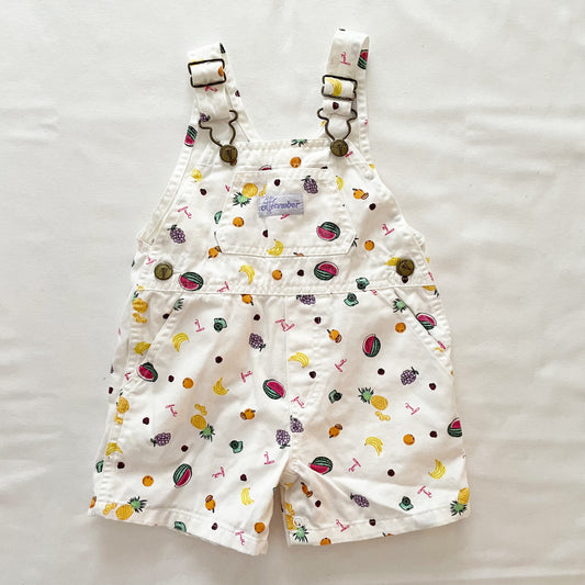 Cutecumber Fruit Print Shortalls