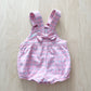 OshKosh Pink Woven Windmill Patch Bow Back Bubble