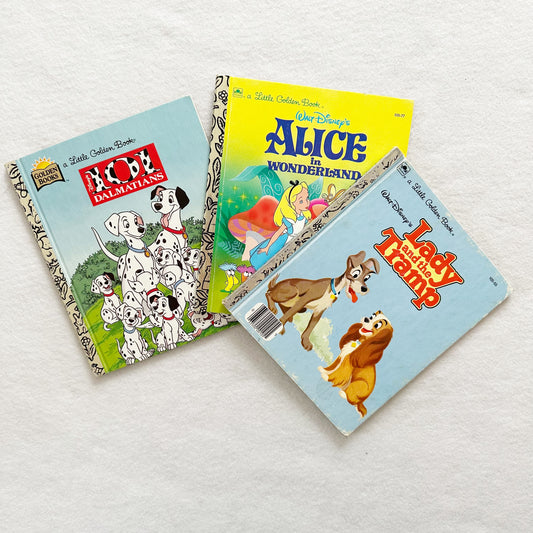Disney Golden Books Bundle - Yellow Clover Vintage Kids Clothes