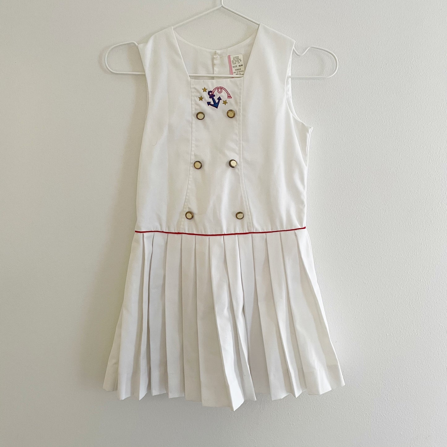 Vintage Nautical Dress, Jacket + Purse Set - Yellow Clover Vintage Kids Clothes