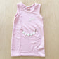 Vintage 1991 Girls Barbie Dress - Yellow Clover Vintage Kids Clothes