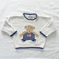 OshKosh Bear Knit Sweater - Yellow Clover Vintage Kids Clothes