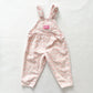 OshKosh Goose Print Cord Bow Back Overalls