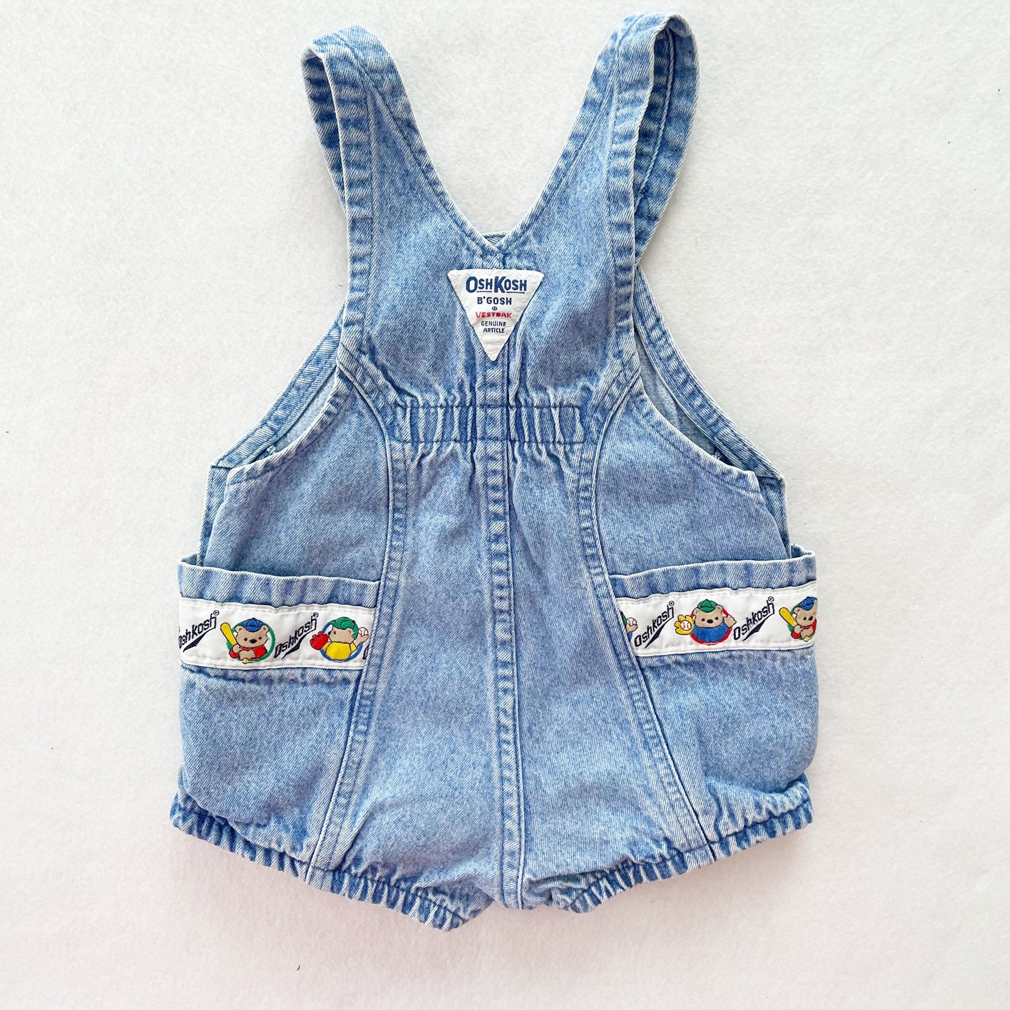 OshKosh Baseball Bears Bubble Overalls