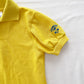 OshKosh Embroidered Sleeve Polo - Yellow Clover Vintage Kids Clothes