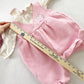 Baby B’gosh Quilted Romper Set - Yellow Clover Vintage Kids Clothes
