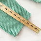 OshKosh Green Hickory Stripe Overalls - Yellow Clover Vintage Kids Clothes