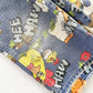 Liberty Hee Haw Overalls - Yellow Clover Vintage Kids Clothes