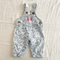 OshKosh Light Denim Floral Overalls