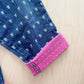 OshKosh Flower Woven Cuffed Overalls