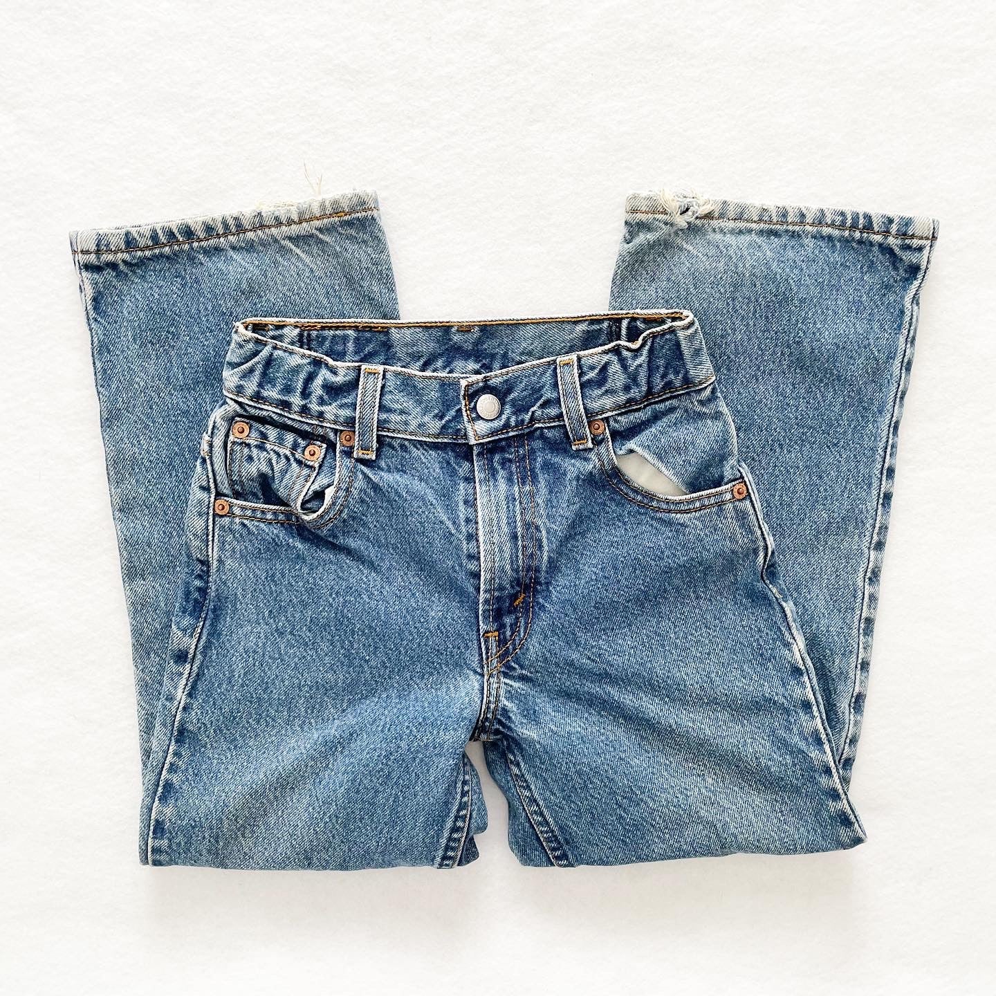 Vintage Levi’s 569 Slim Loose Kids Jeans