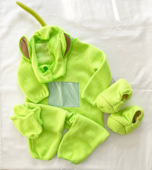 Dipsy Teletubbies Costume • 2/4y - Yellow Clover Vintage Kids Clothes