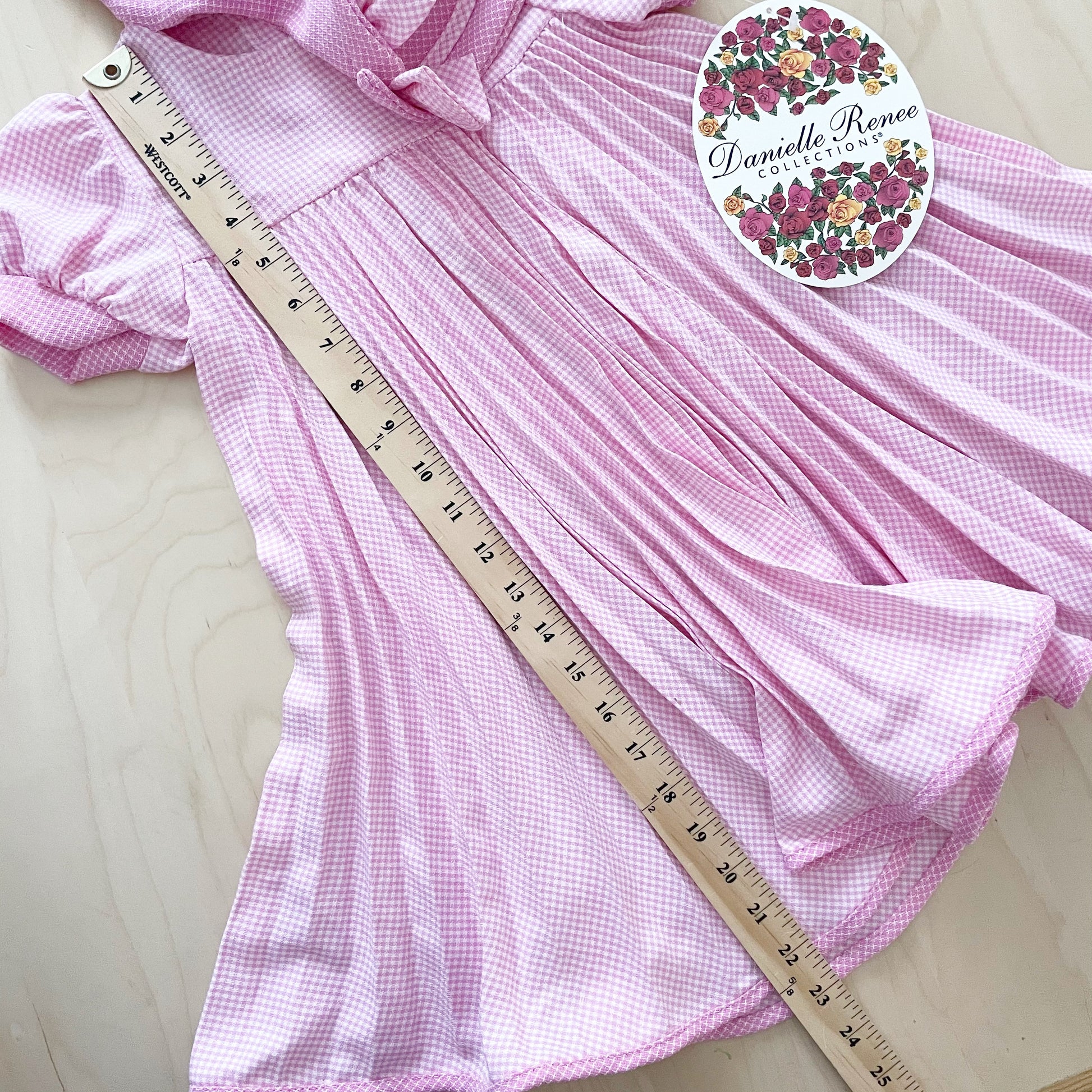 Deadstock Sailor Dress + Hat Set - Yellow Clover Vintage Kids Clothes
