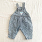 OshKosh Acid Wash Hickory Stripe Bubble Overalls