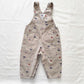 OshKosh Nautical Tan Overalls - Yellow Clover Vintage Kids Clothes