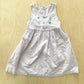 OshKosh Plant Embroidery Gingham Dress - Yellow Clover Vintage Kids Clothes