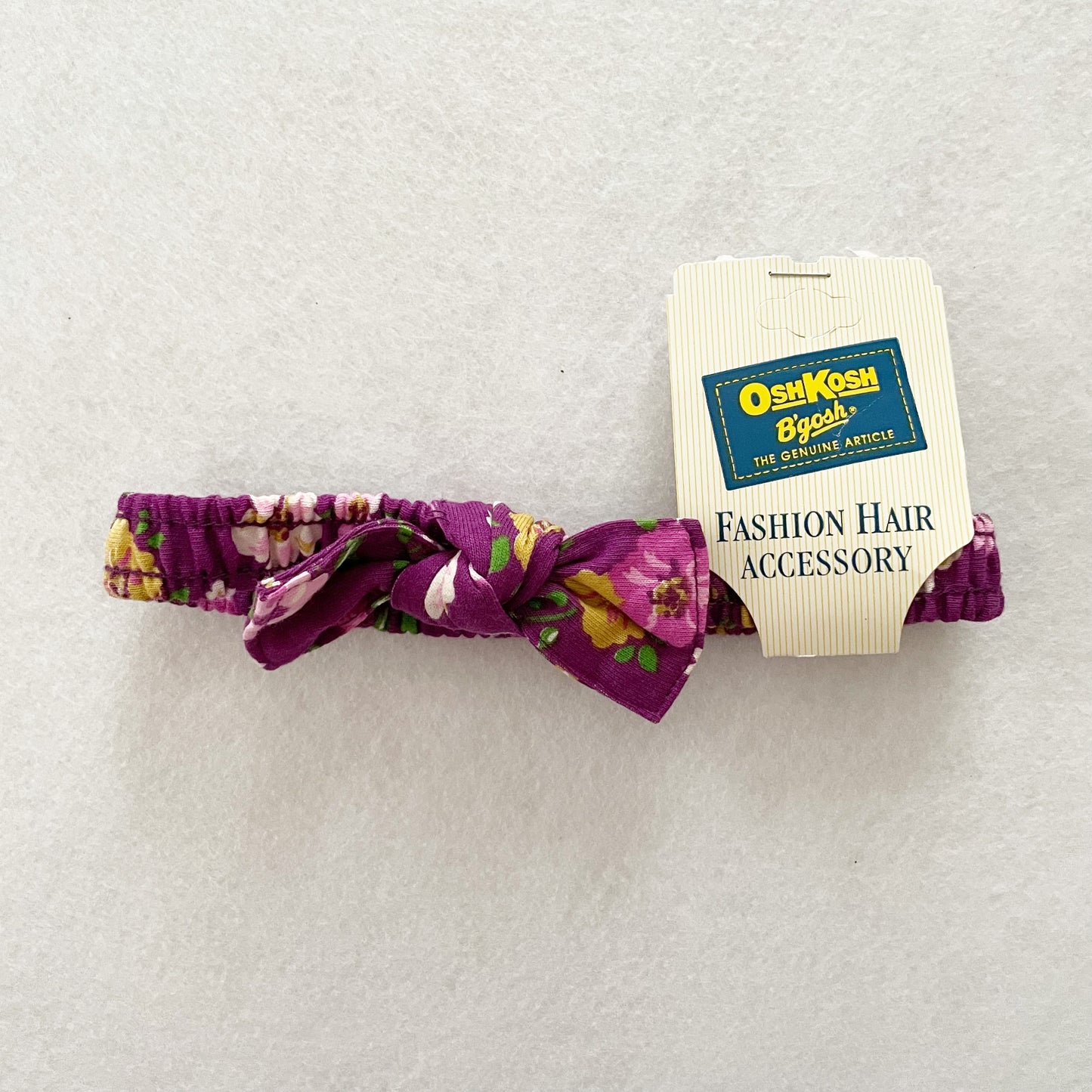 OshKosh Dark Purple Floral Headband