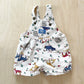 Vintage Baby B’gosh Safari Animal Shortalls - Yellow Clover Vintage Kids Clothes