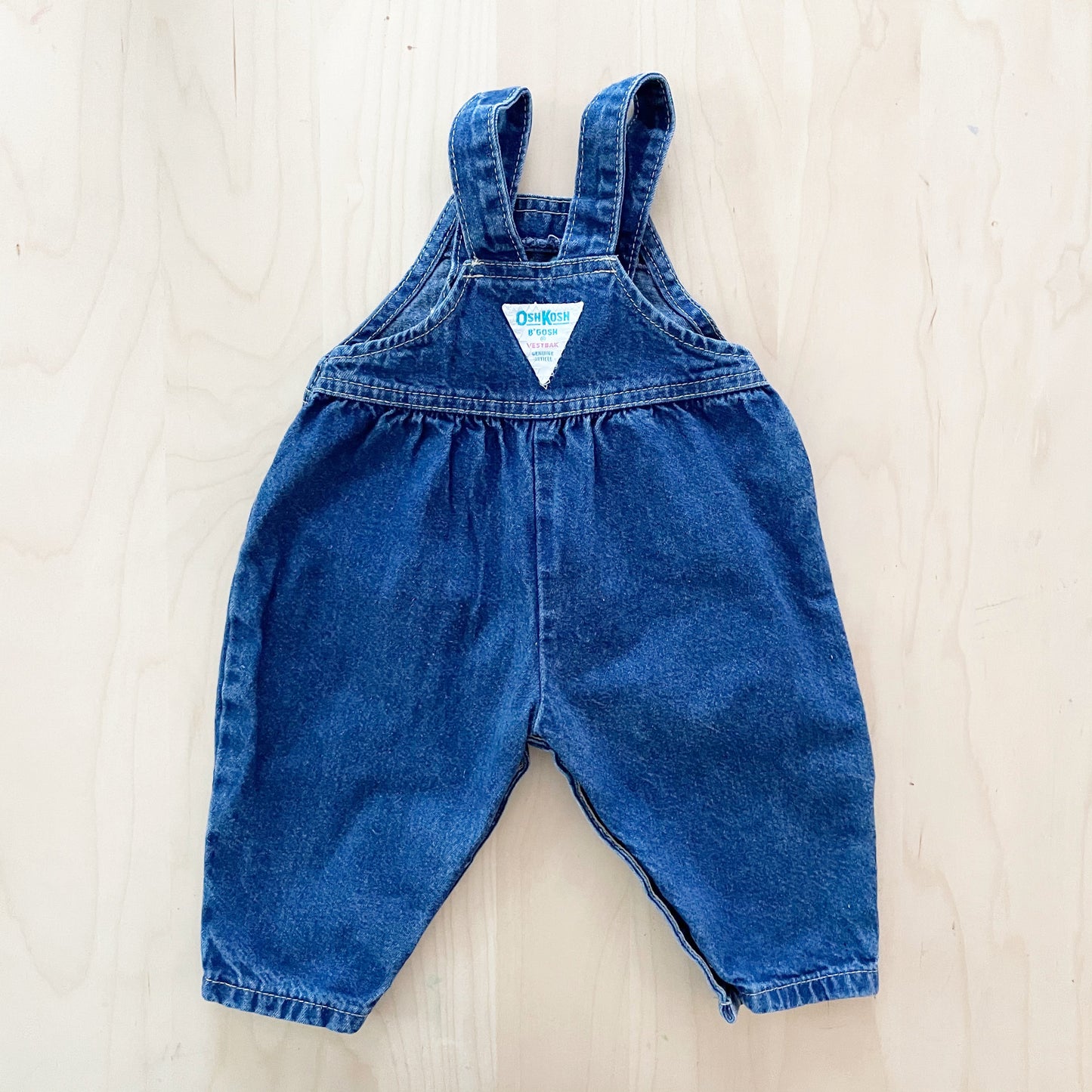 OshKosh Dark Wash Bubble Overalls