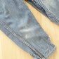 OshKosh Classic Hickory Stripe Overalls - Yellow Clover Vintage Kids Clothes