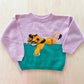 Handknit Lion King Simba Sweater - Yellow Clover Vintage Kids Clothes