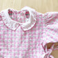Vintage OshKosh Floral Woven Collared Dress - Yellow Clover Vintage Kids Clothes