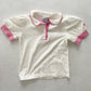 OshKosh Pink Scoop Cut Shortalls Set