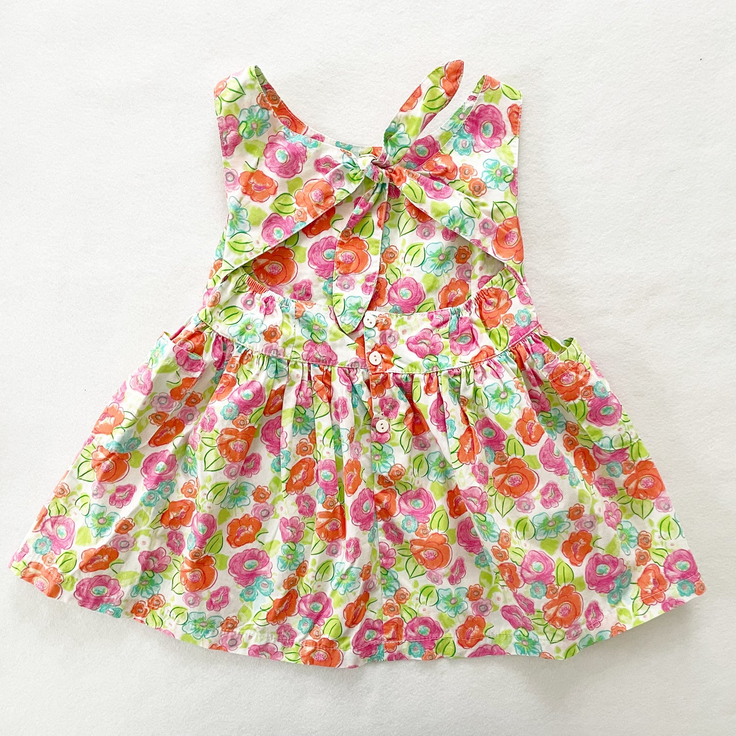 OshKosh Floral Tie Back Top